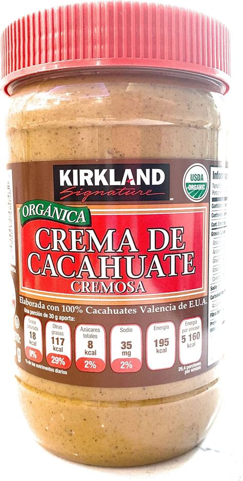 crema de cacahuate kirkland - carregador de carro